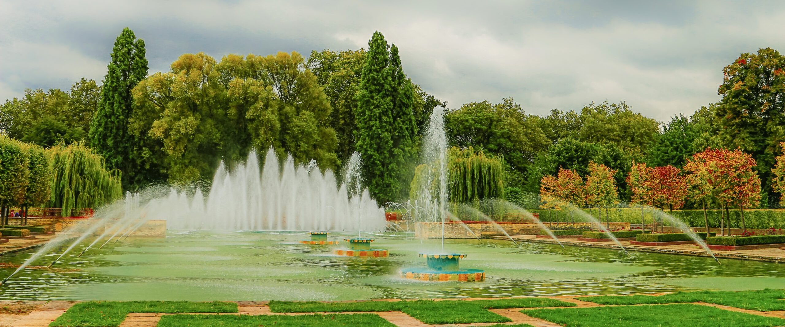 Battersea Park Fountains, london