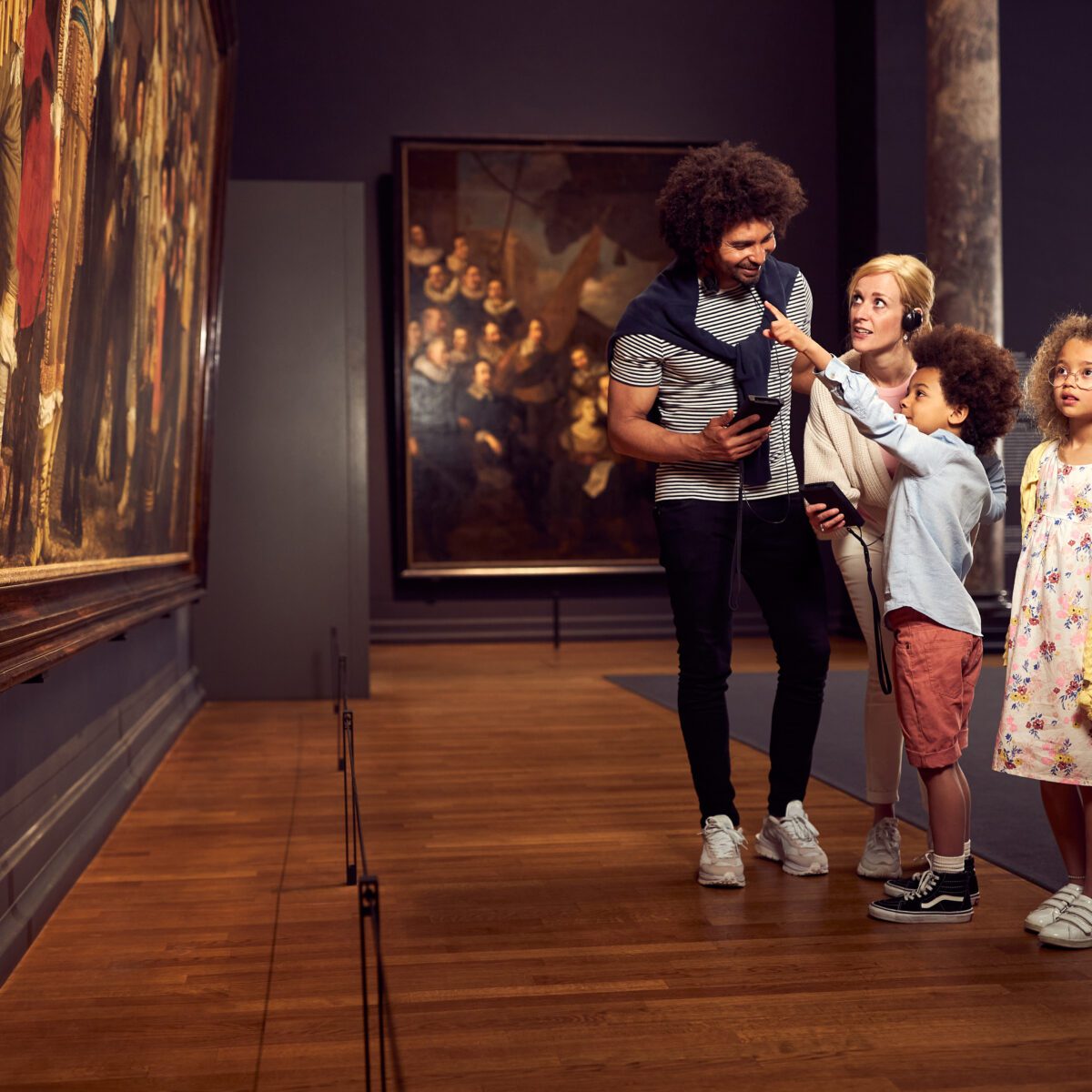 Family at Amsterdam Rijksmuseum